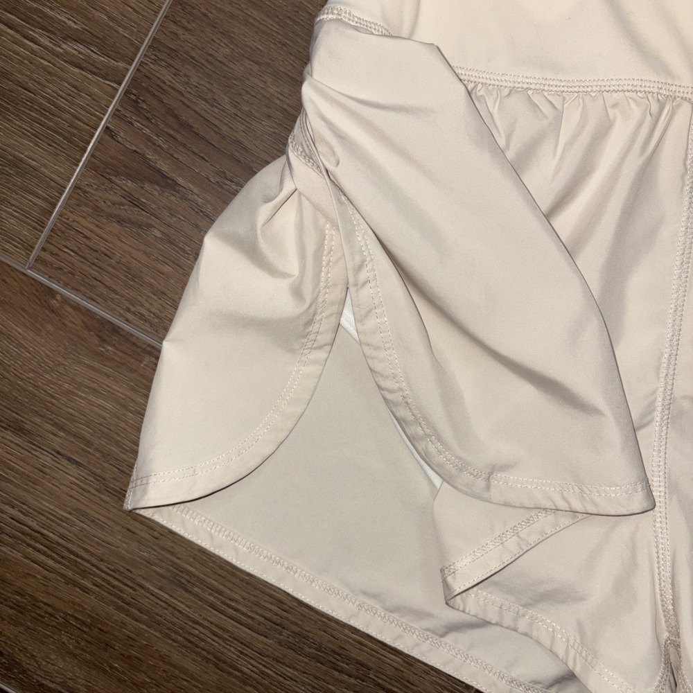 Free People x FP Movement Righteous Runsie Romper Athletic Work Out Taupe Small - Picture 4 of 8